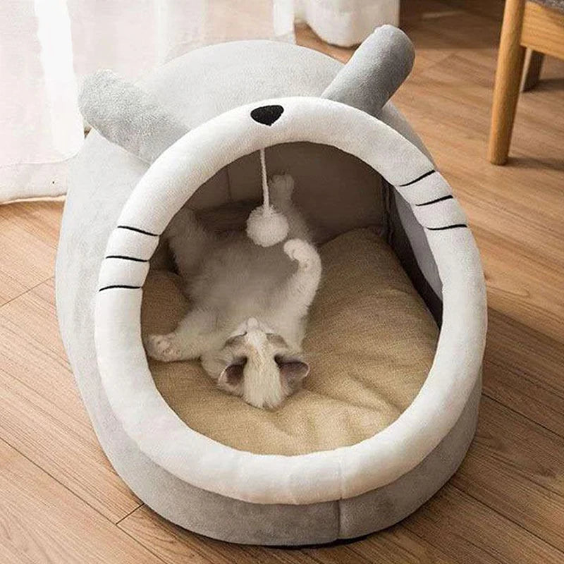Deep Sleep Cat Bed Cave