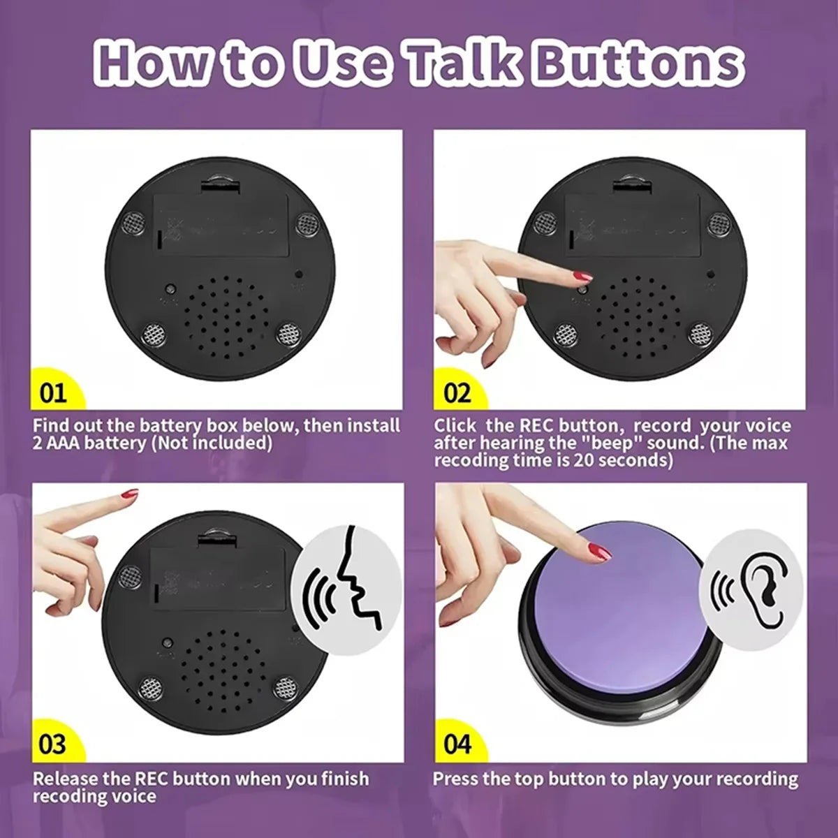 Pet Communication Buttons