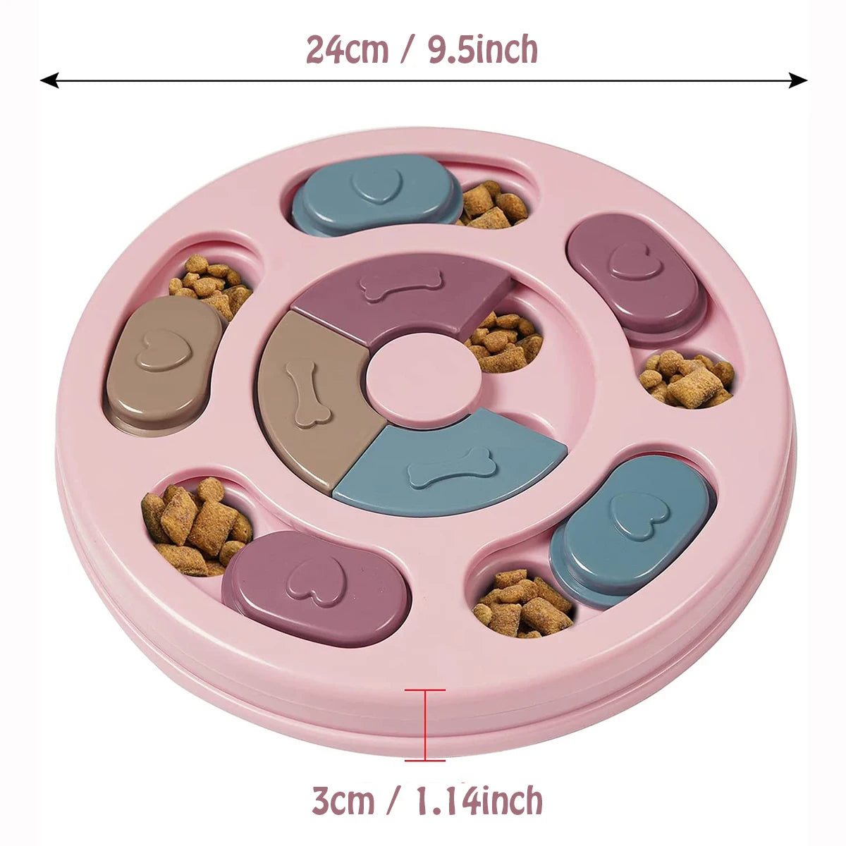 Dog Food Educational Bowl, Slow Food Training