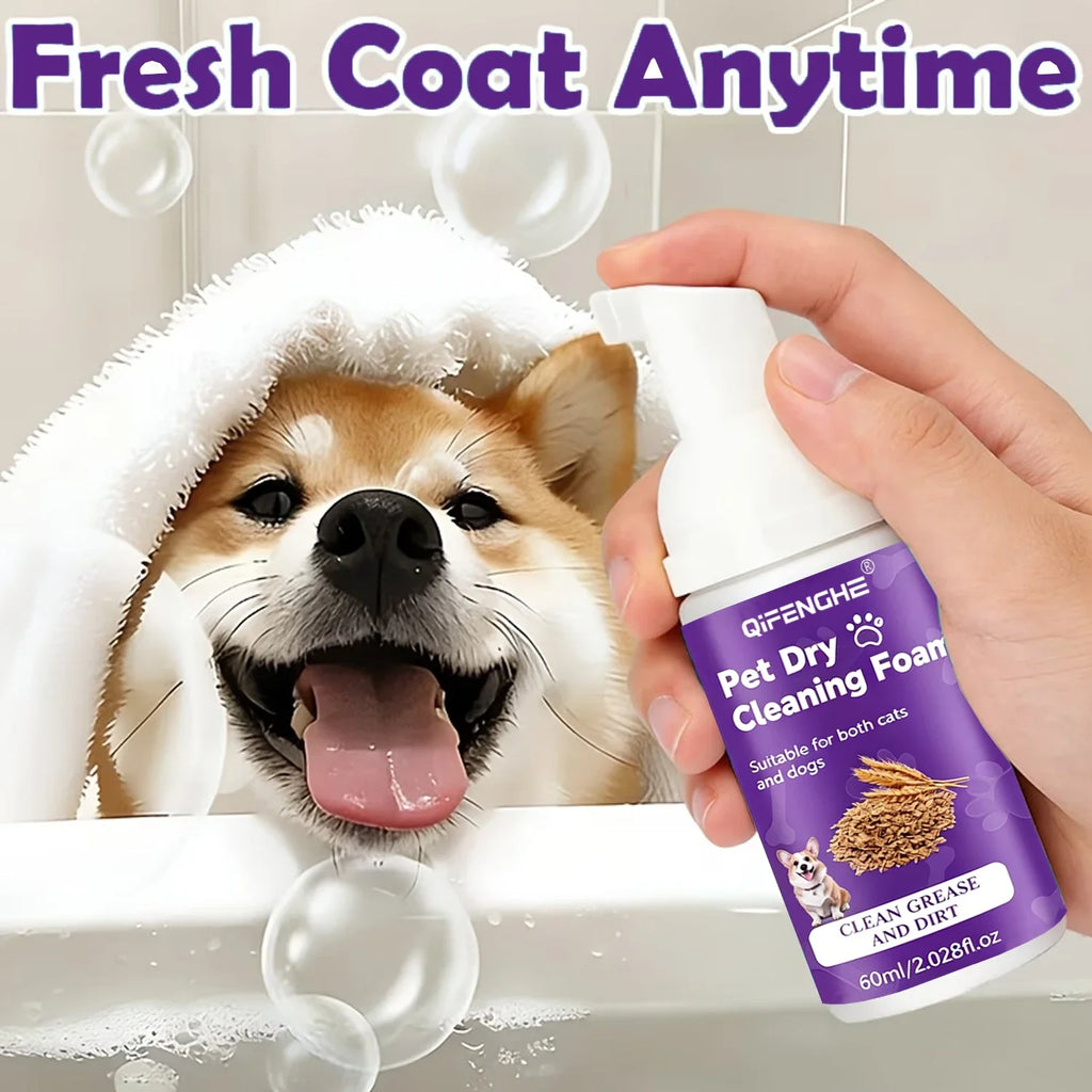 Pet Dry Shampoo Deodorizing